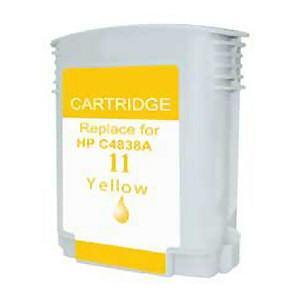 HP C4838A (H11)Yellow   compatible ink cartridge