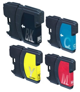 Brother lc1100 Multipack ink cartridges compatible
