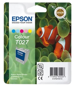 EPSON T027 ink cartridge Original